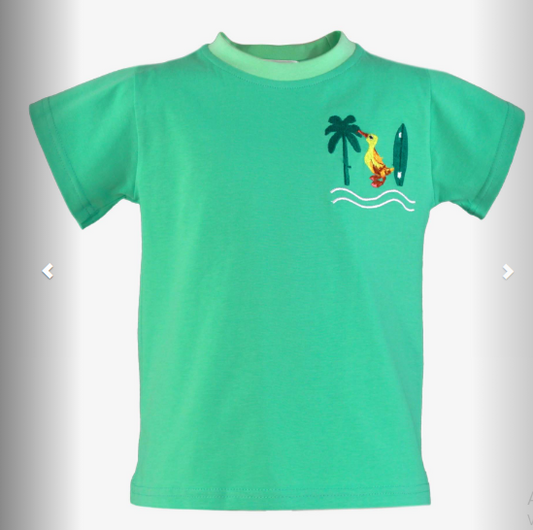 Camiseta niño Verde Miranda